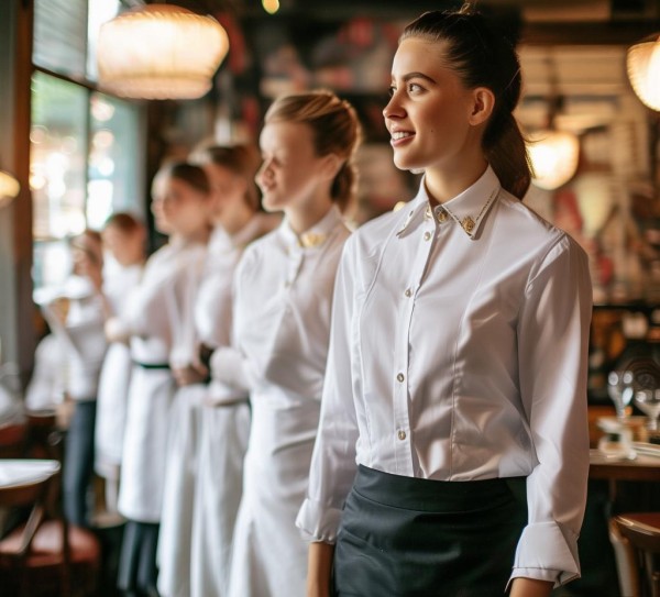 餐饮酒店服务员工作服,为服务创造价值的工具 餐饮酒店服务员工作服,为服务创造价值的工具