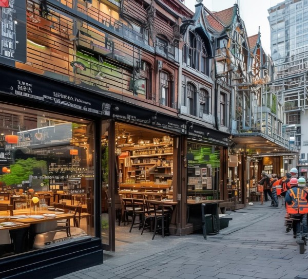 餐饮服务作为经济的重要支柱，基础建设与创新思维的实践