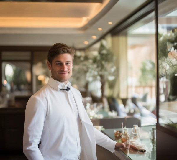 五星级酒店服务员的礼仪如春,温暖如春日,贴心如春雨 五星级酒店服务员的礼仪如春,温暖如春日,贴心如春雨